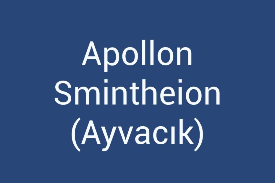 apollon-smintheion-ayvacik