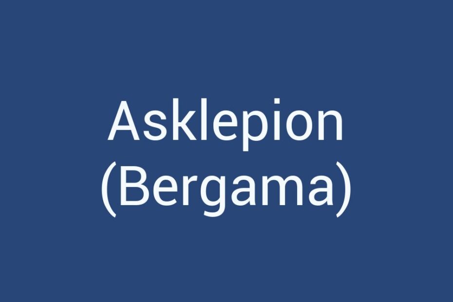 asklepion-bergama