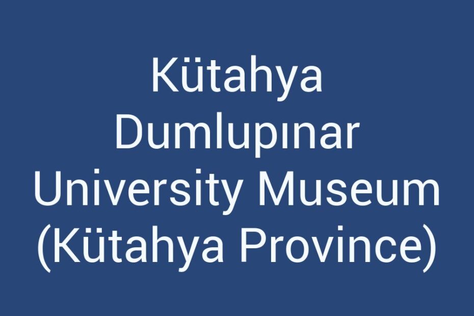 kutahya-dumlupinar-university-museum-kutahya-province