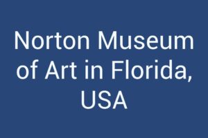 Norton Museum of Art in Florida, USA
