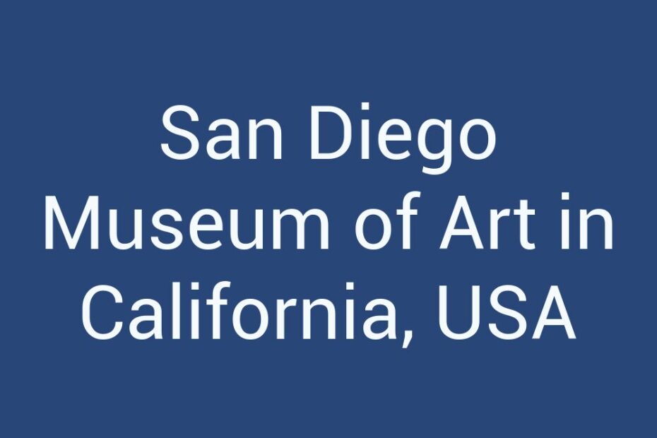 san-diego-museum-of-art-in-california-usa